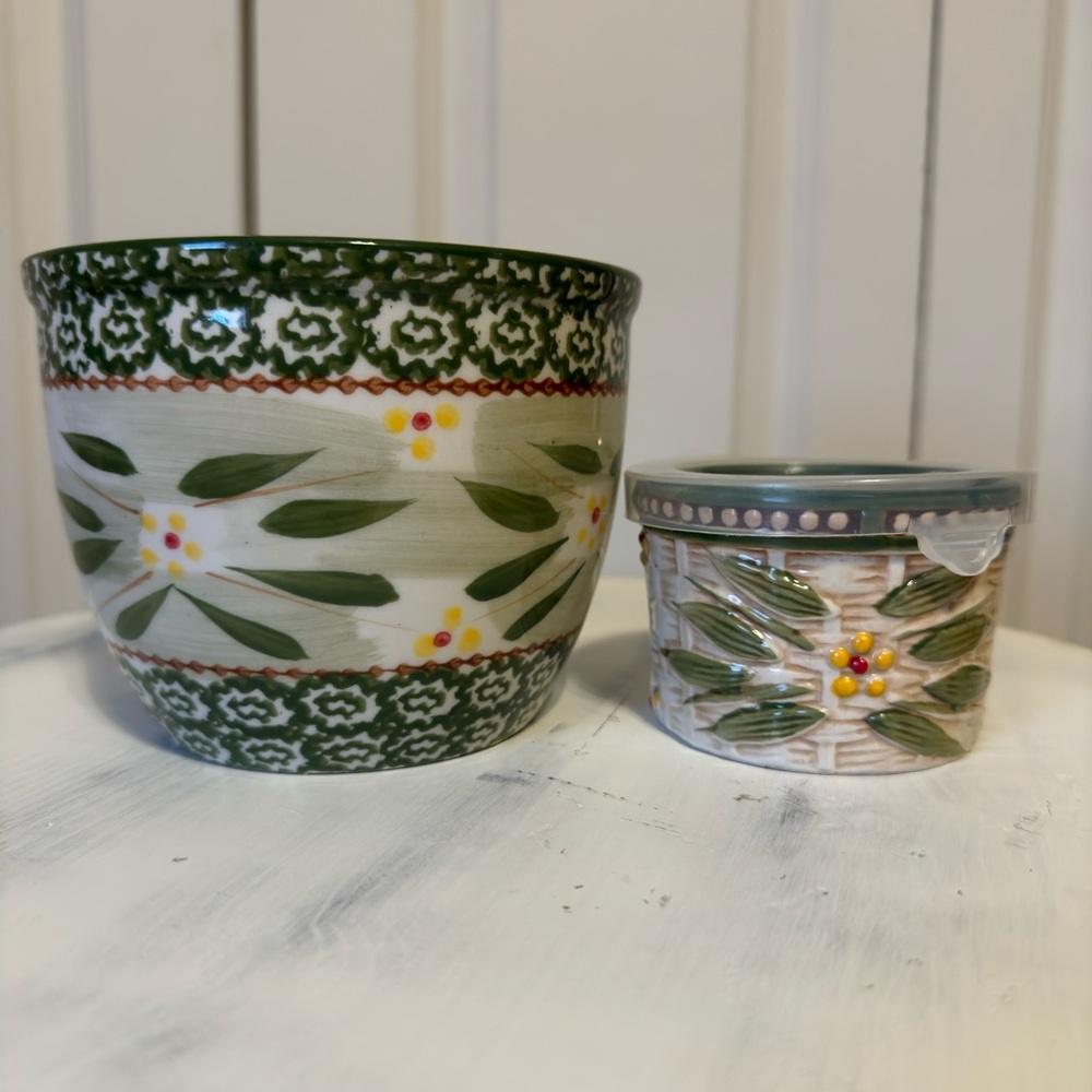 Temp-Tations Presentable Ovenware by Tara Old World 1 QT Old World 6 OZ